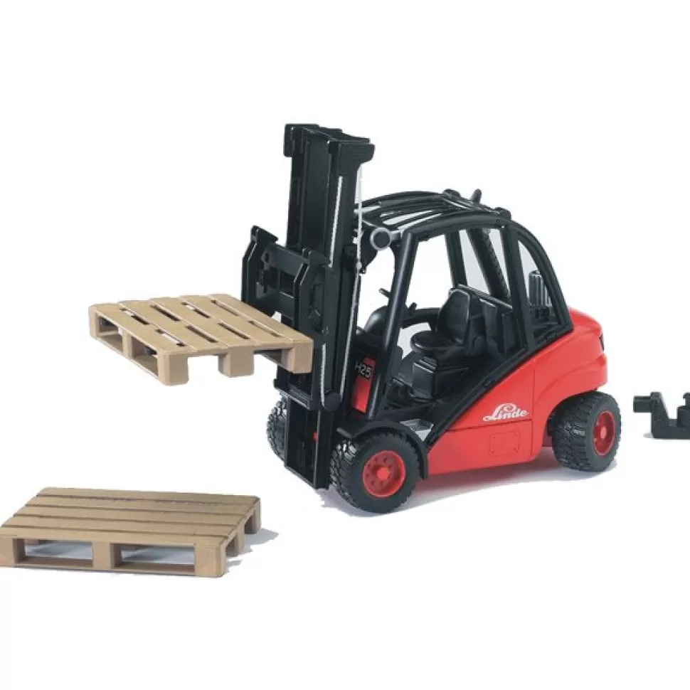 Brinquedos Bruder Bruder 2511 Linde Com Duas Paletes< Brinquedos De Camiões