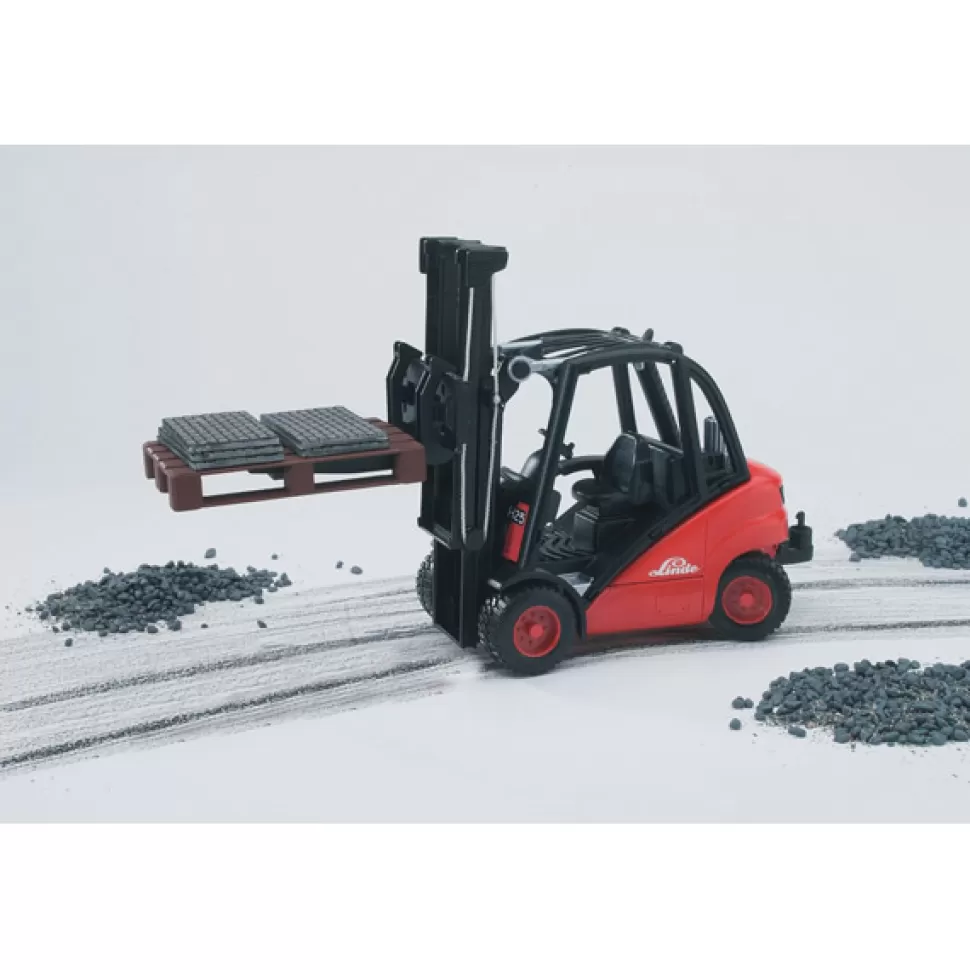 Brinquedos Bruder Bruder 2511 Linde Com Duas Paletes< Brinquedos De Camiões