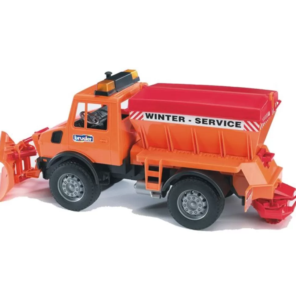 Brinquedos Bruder Bruder 2572 Caminhao Unimog Mb Snowplow< Brinquedos De Camiões