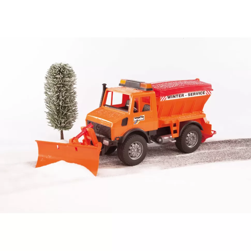 Brinquedos Bruder Bruder 2572 Caminhao Unimog Mb Snowplow< Brinquedos De Camiões