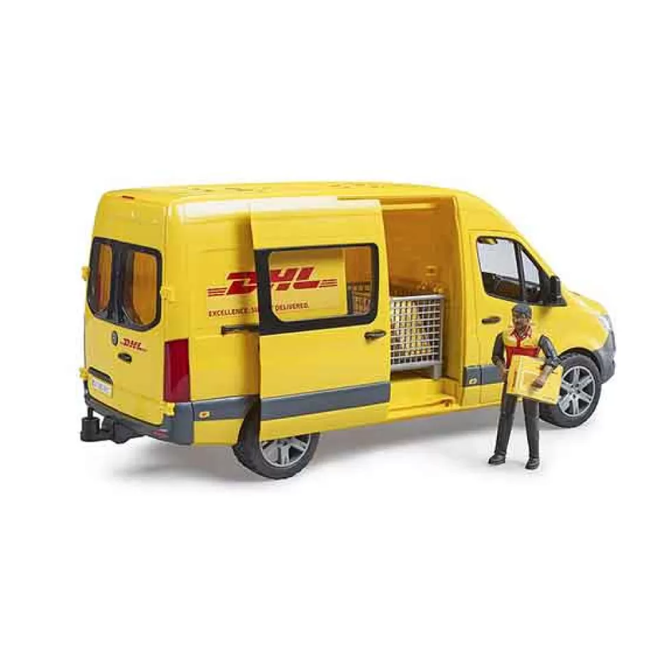 Brinquedos Bruder Bruder 2671 Mb Sprinter Dhl Van Com Driver< Brinquedos De Camiões