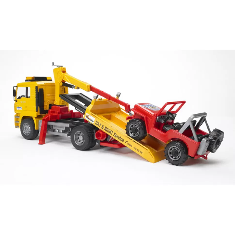 Brinquedos Bruder Bruder 2750 Caminhao Homem Assistencia Man Com Veiculo 4X4< Brinquedos De Camiões