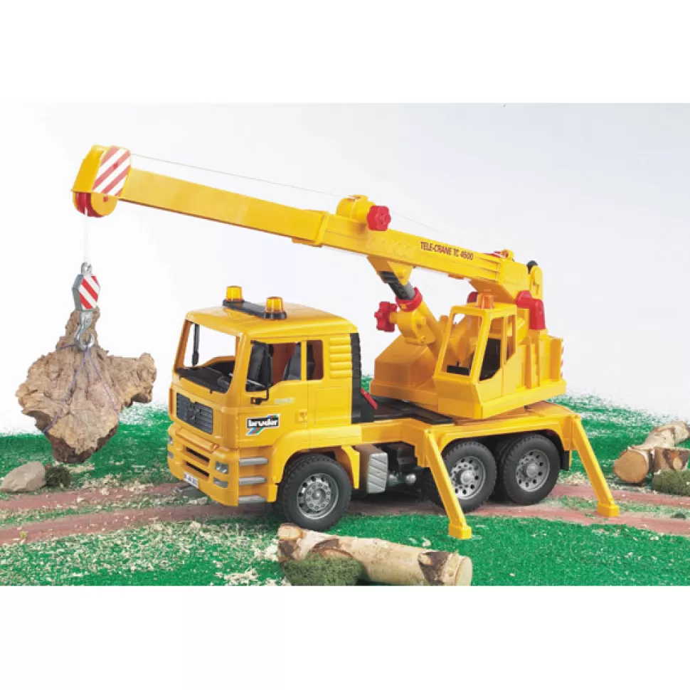 Brinquedos Bruder Bruder 2754 Grua Camiao Man Tga< Brinquedos De Camiões