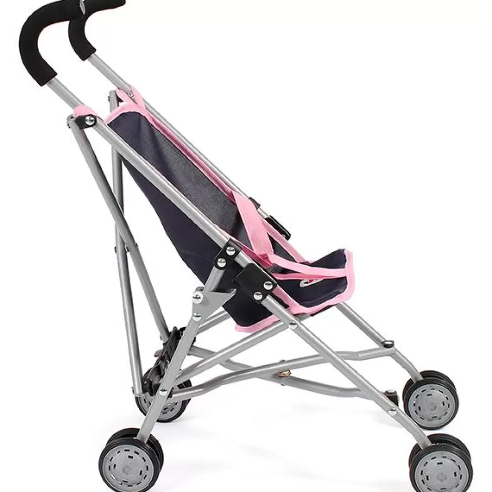 Brinquedos Chic Bayer Cadeirinha Bonecas Mini-Buggy Coracao Rosa< Bonecas Carrinhos