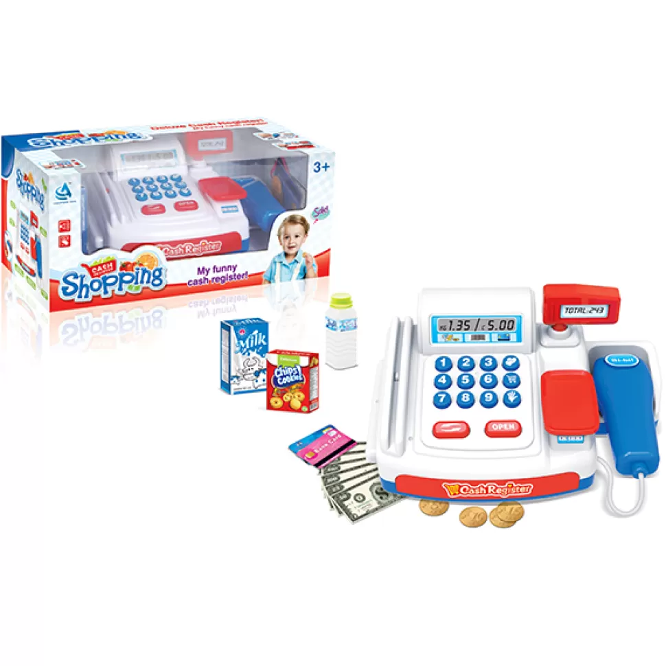 * Caixa Registradora Infantil Com Scanner< Brinquedos De Cozinha