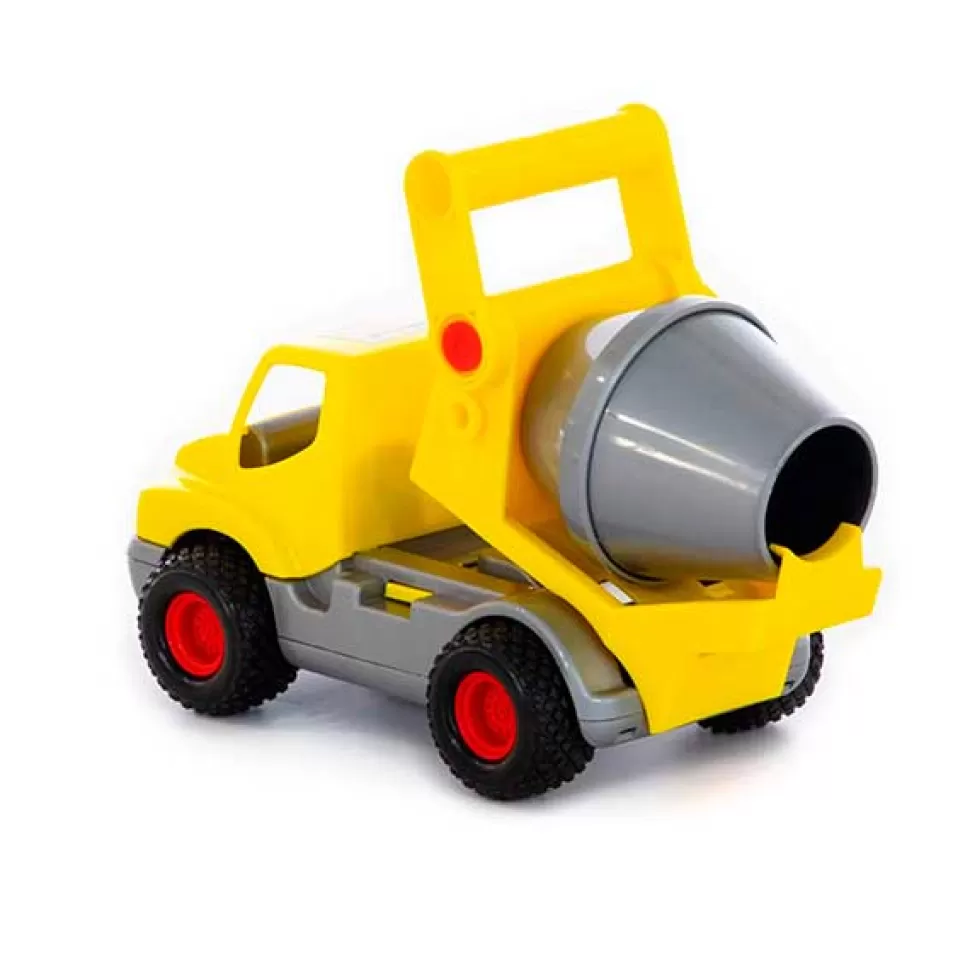 Brinquedos Wader Caminhao Betoneira Amarelo 27Cm< Brinquedos De Camiões
