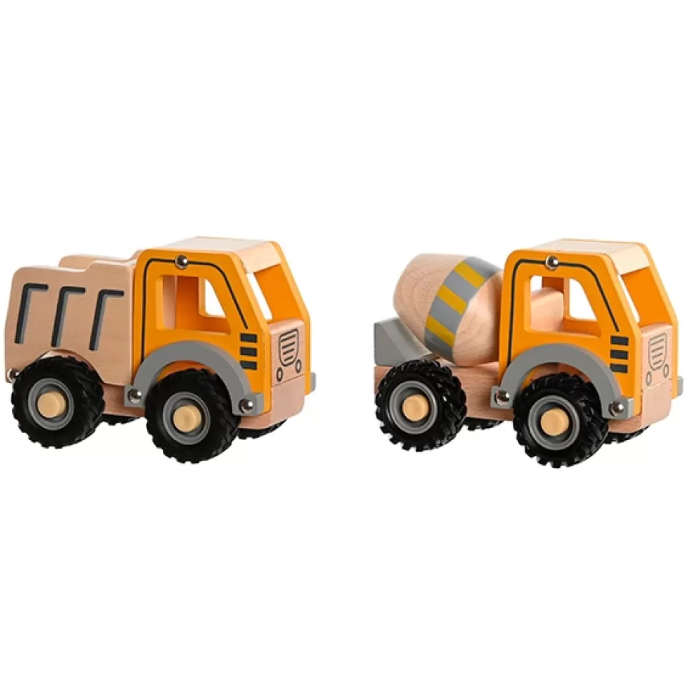 Brinquedos Item Caminhao Trebalhos De Madeira 13 Cm< Brinquedos De Camiões