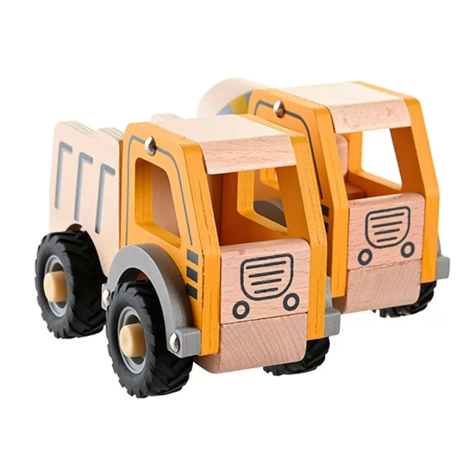 Brinquedos Item Caminhao Trebalhos De Madeira 13 Cm< Brinquedos De Camiões