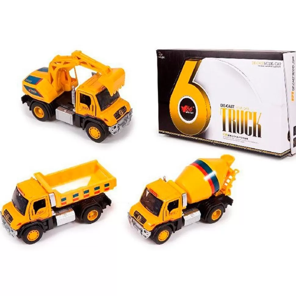 Brinquedos Toinsa Caminhoes De Construcao Retro< Brinquedos De Camiões