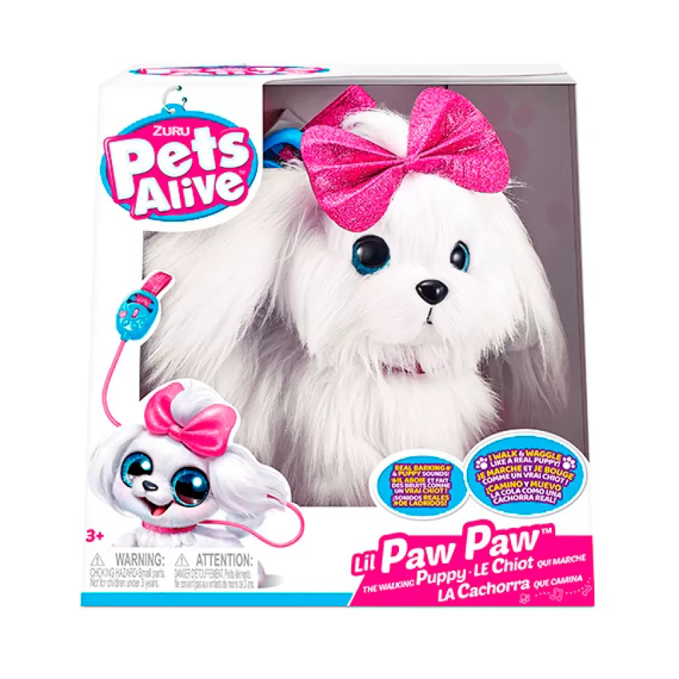 Clearance Brinquedos ZURU Cao De Passeio Pets Alive