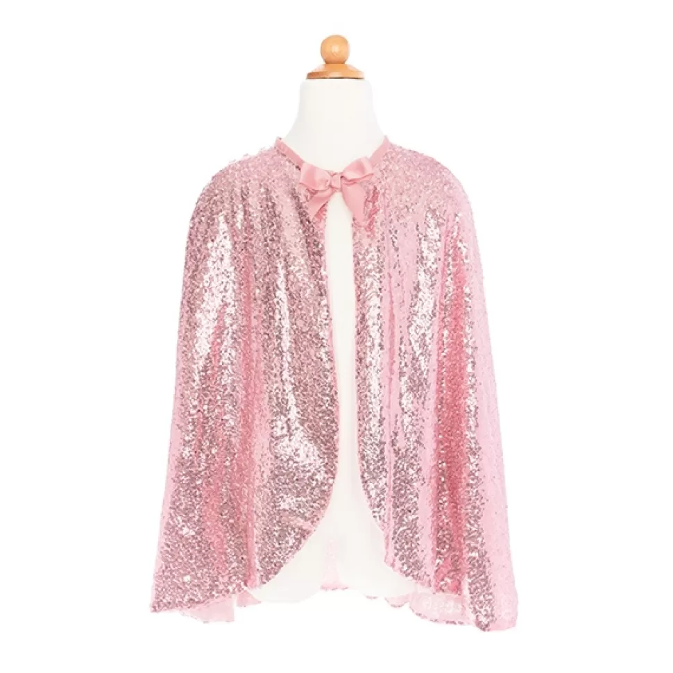 Store Brinquedos GREAT PRETENDERS Capa Rosa Lantejoulas 4-6 Anos