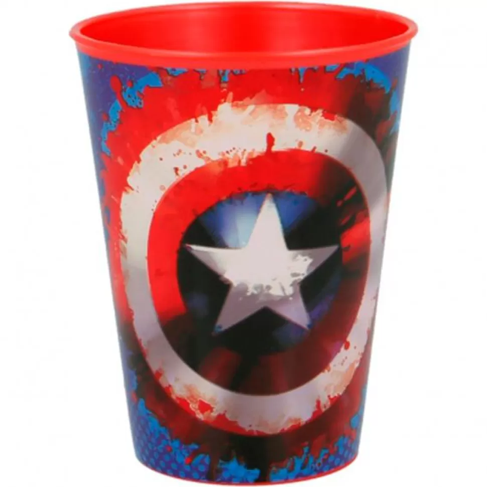 Brinquedos Os Vingadores Capitao America Copo 260Ml< Brinquedos De Cozinha