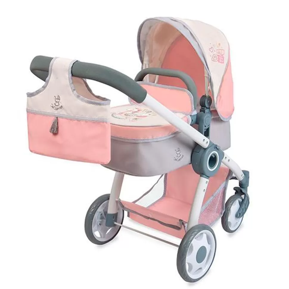Brinquedos Decuevas Carrinho De Boneca 3Em1 Com Bolsa Funny< Bonecas Carrinhos
