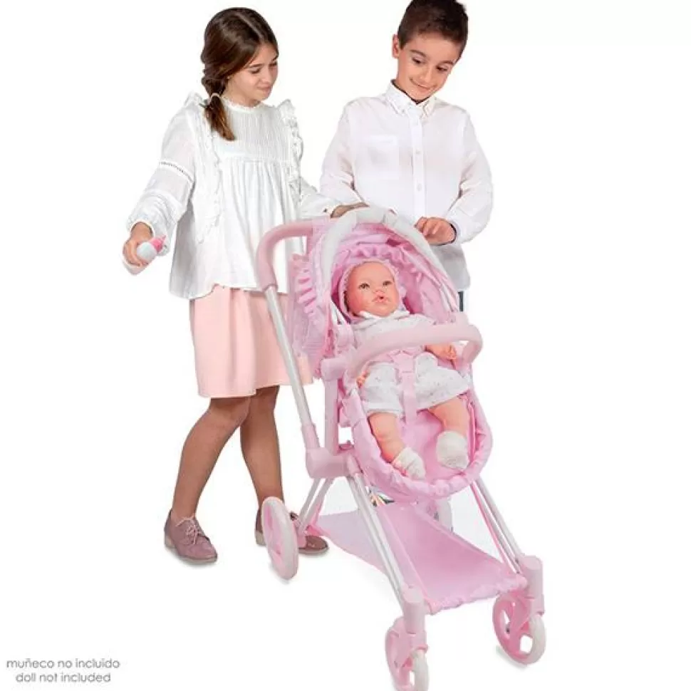 Brinquedos Decuevas Carrinho De Boneca 3Em1 Niza< Bonecas Carrinhos