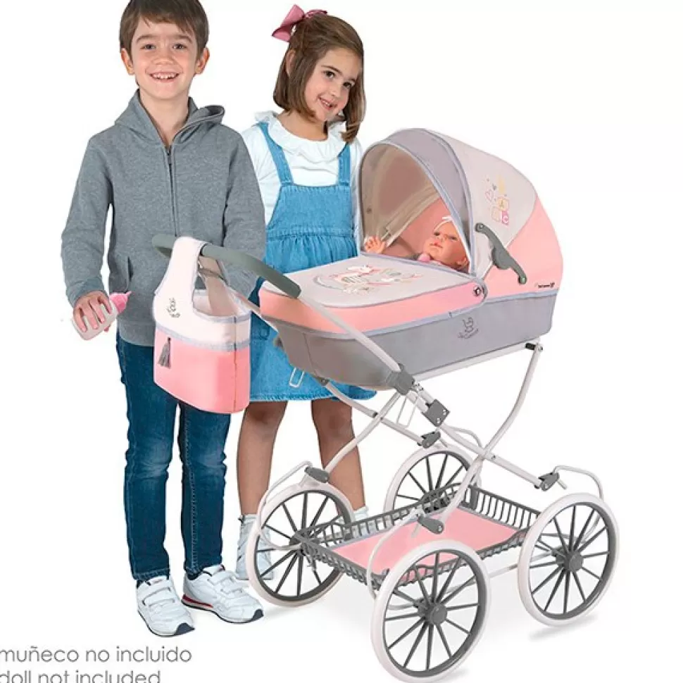 Brinquedos Decuevas Carrinho De Boneca Com Bolsa Funny 81Cm< Bonecas Carrinhos