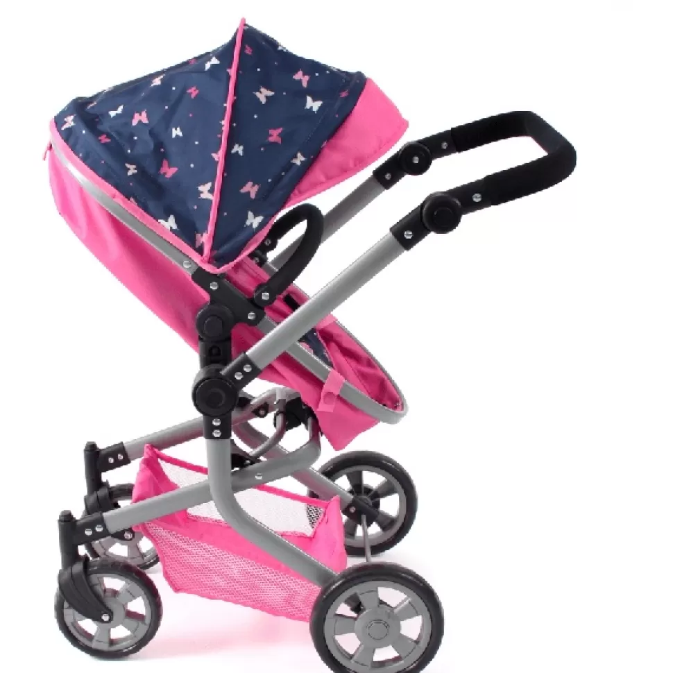 Brinquedos Chic Bayer Carrinho De Boneca Combi Mika Borboleta< Bonecas Carrinhos