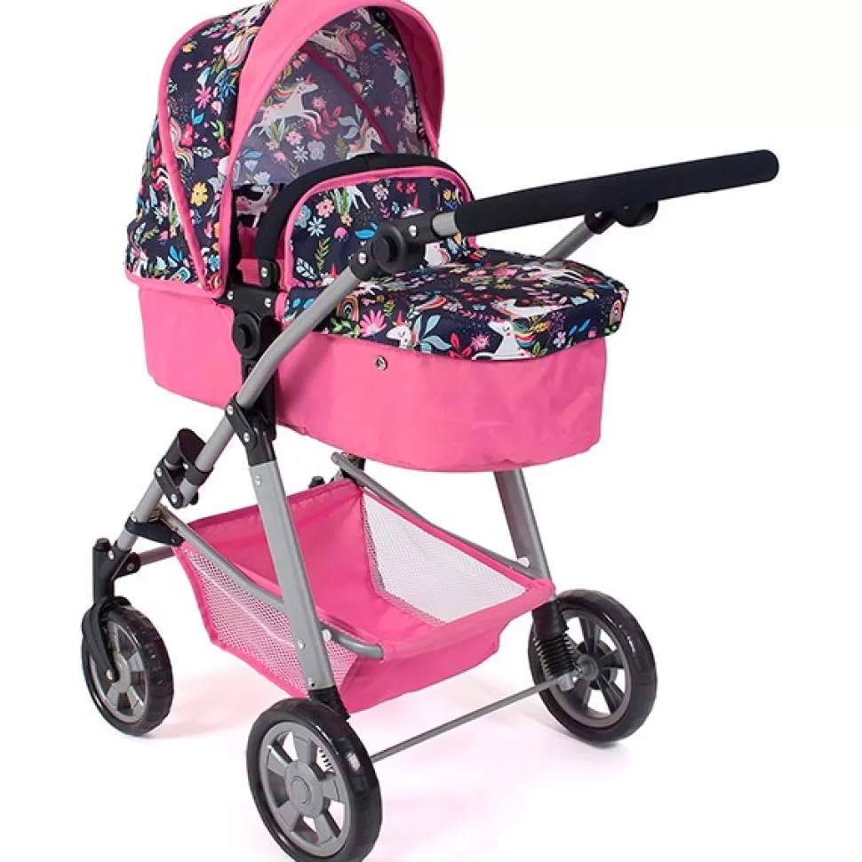 Brinquedos Chic Bayer Carrinho De Bonecas Combi Nele Unicorn< Bonecas Carrinhos