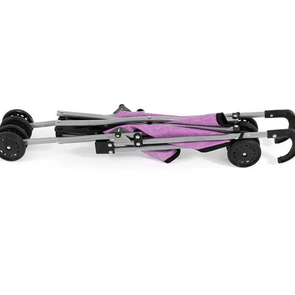 Brinquedos Chic Bayer Carrinho De Bonecas Dobravel Rosa< Bonecas Carrinhos