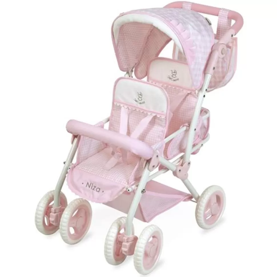 Brinquedos Decuevas Carrinho De Bonecas Gemeos Niza Dobravel< Bonecas Carrinhos