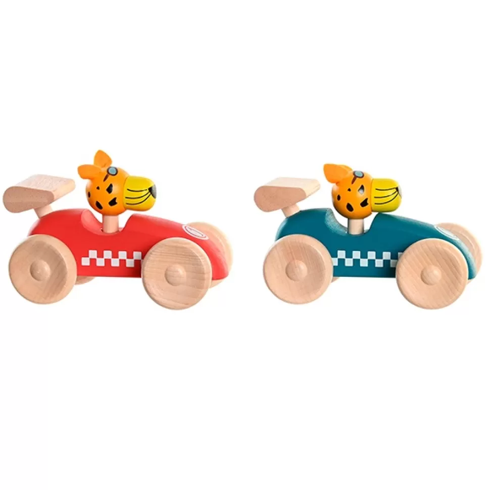 Brinquedos Item Carro De Madeira 13Cm< Brinquedos De Camiões