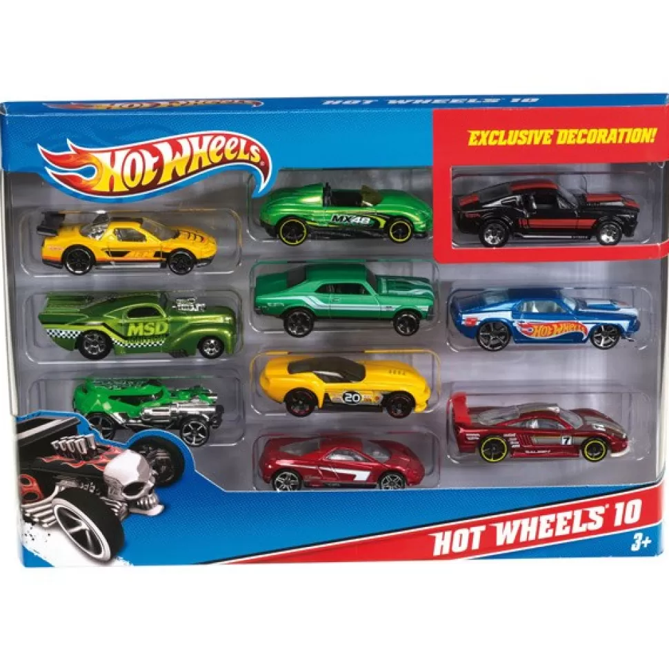 Brinquedos Hot Wheels Carros Hot Wheels Pack De 10 Veiculos< Brinquedos De Carros