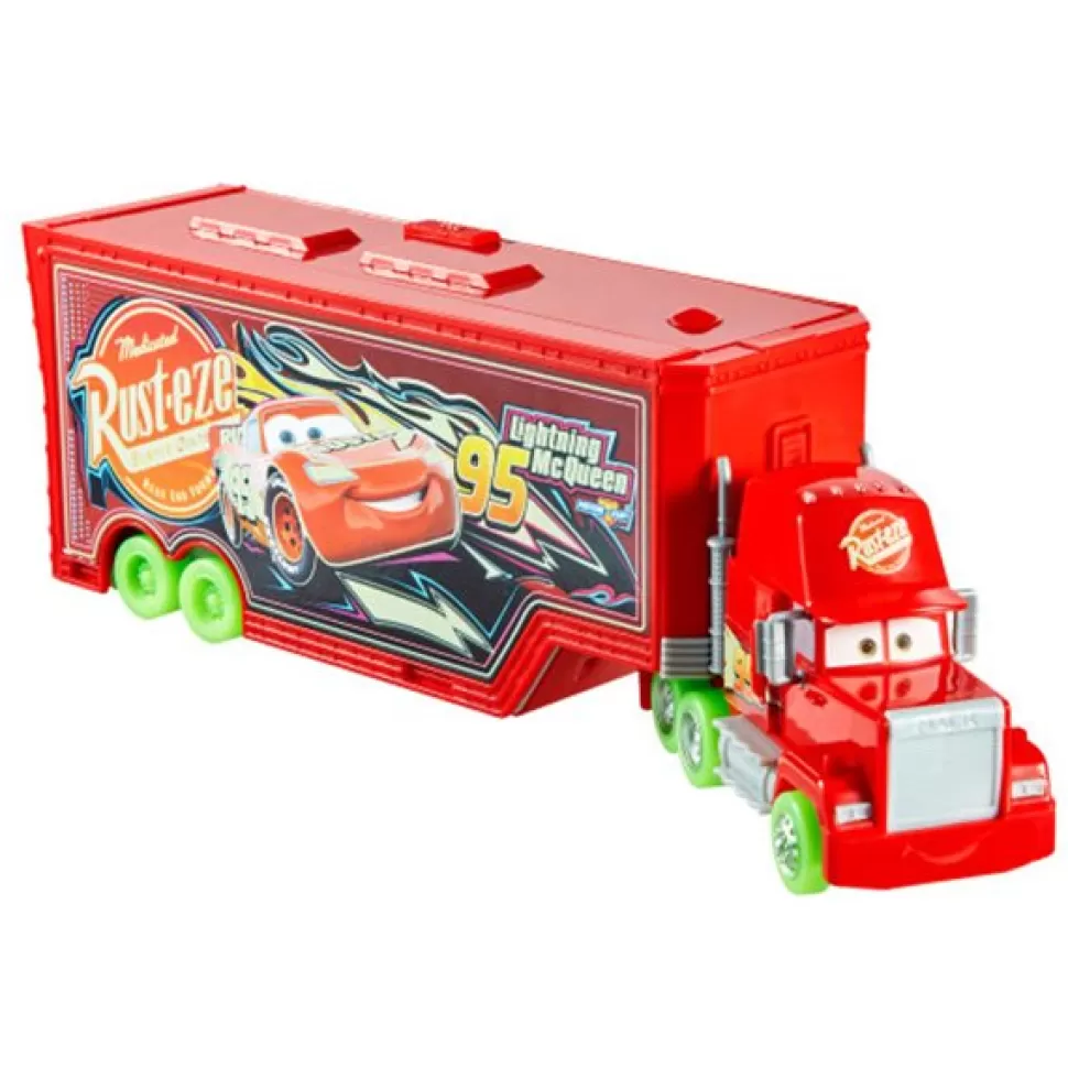 Brinquedos Cars Cars Mack Super Truck Glow Racers< Brinquedos De Camiões