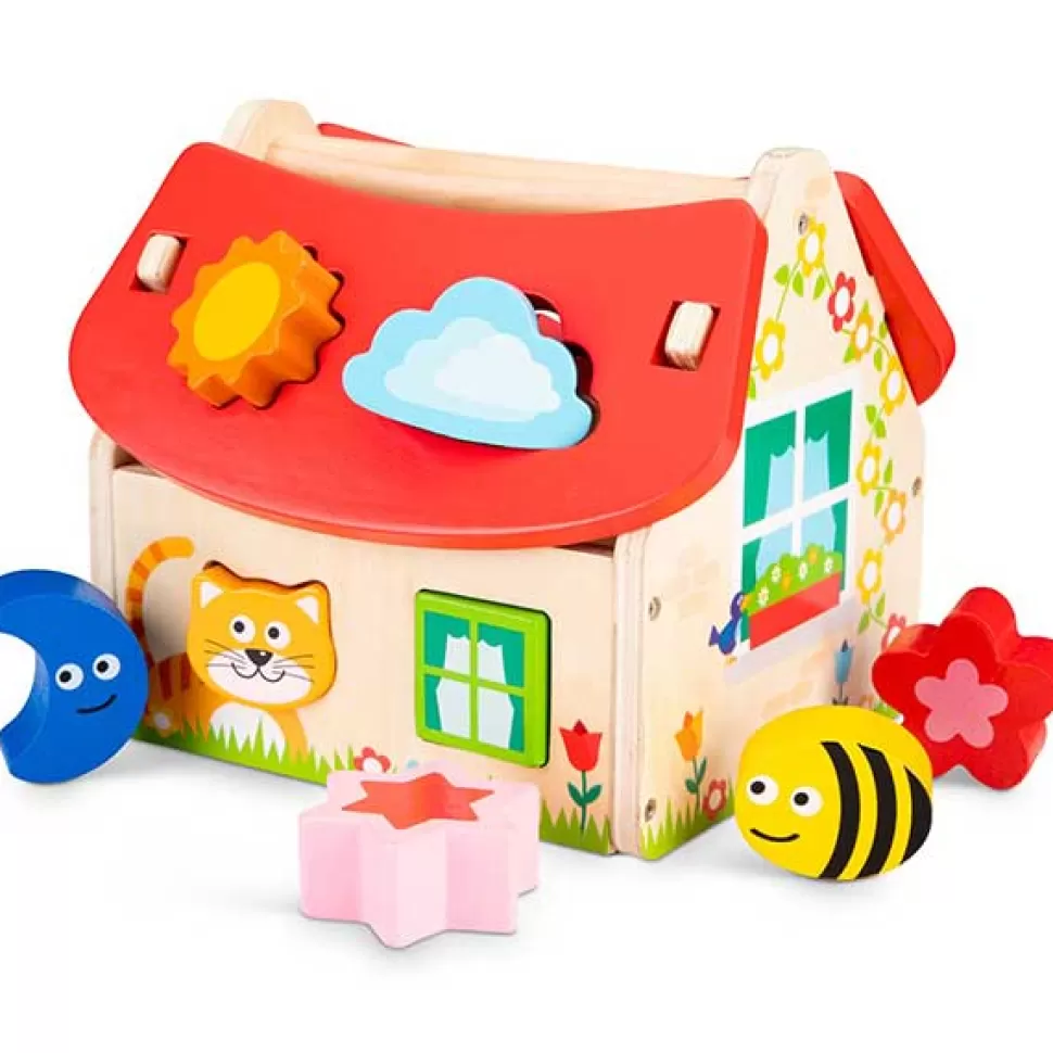 Store Brinquedos New Classic Toys Casa Para Encaixar De Madeira