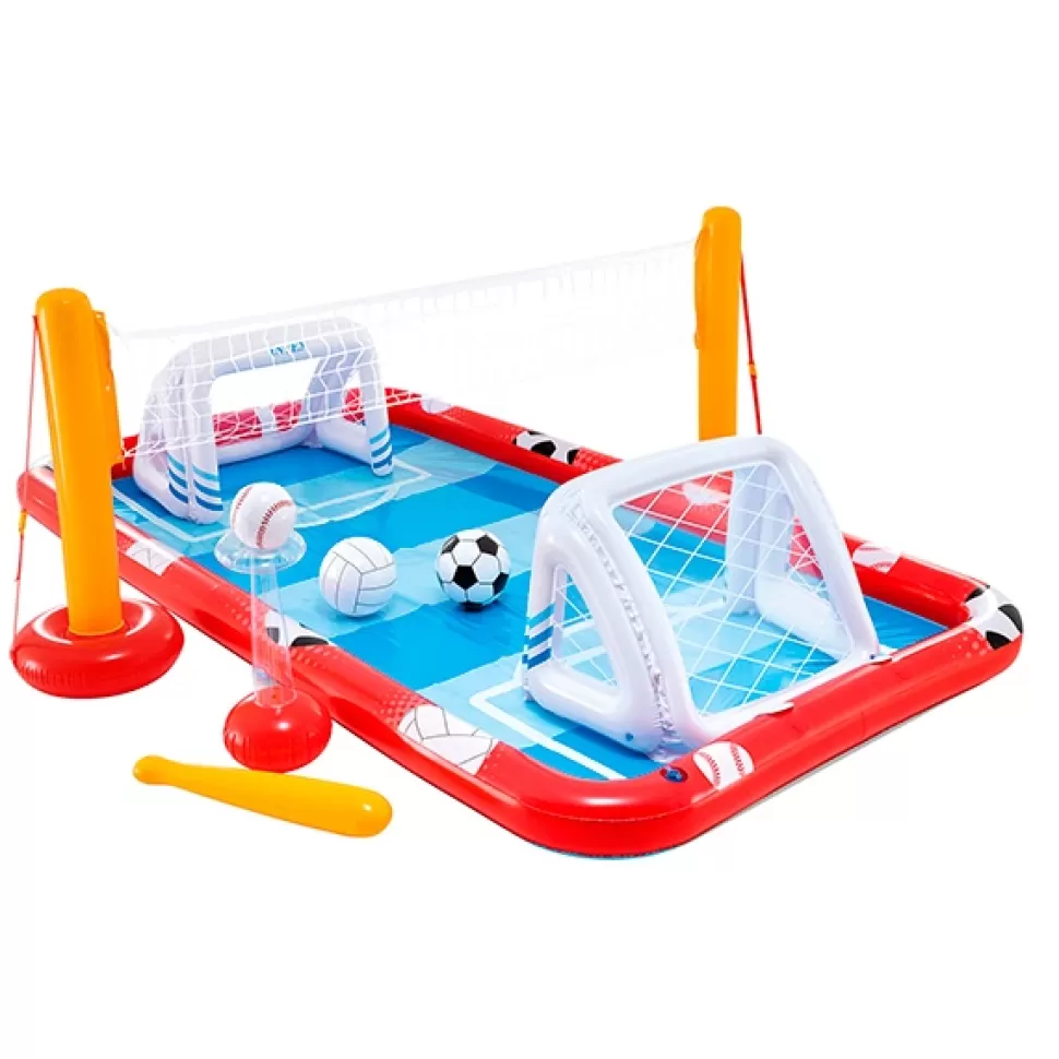 Brinquedos Intex Centro De Jogos Esportivos 325X267X102Cm< Brinquedos Piscina