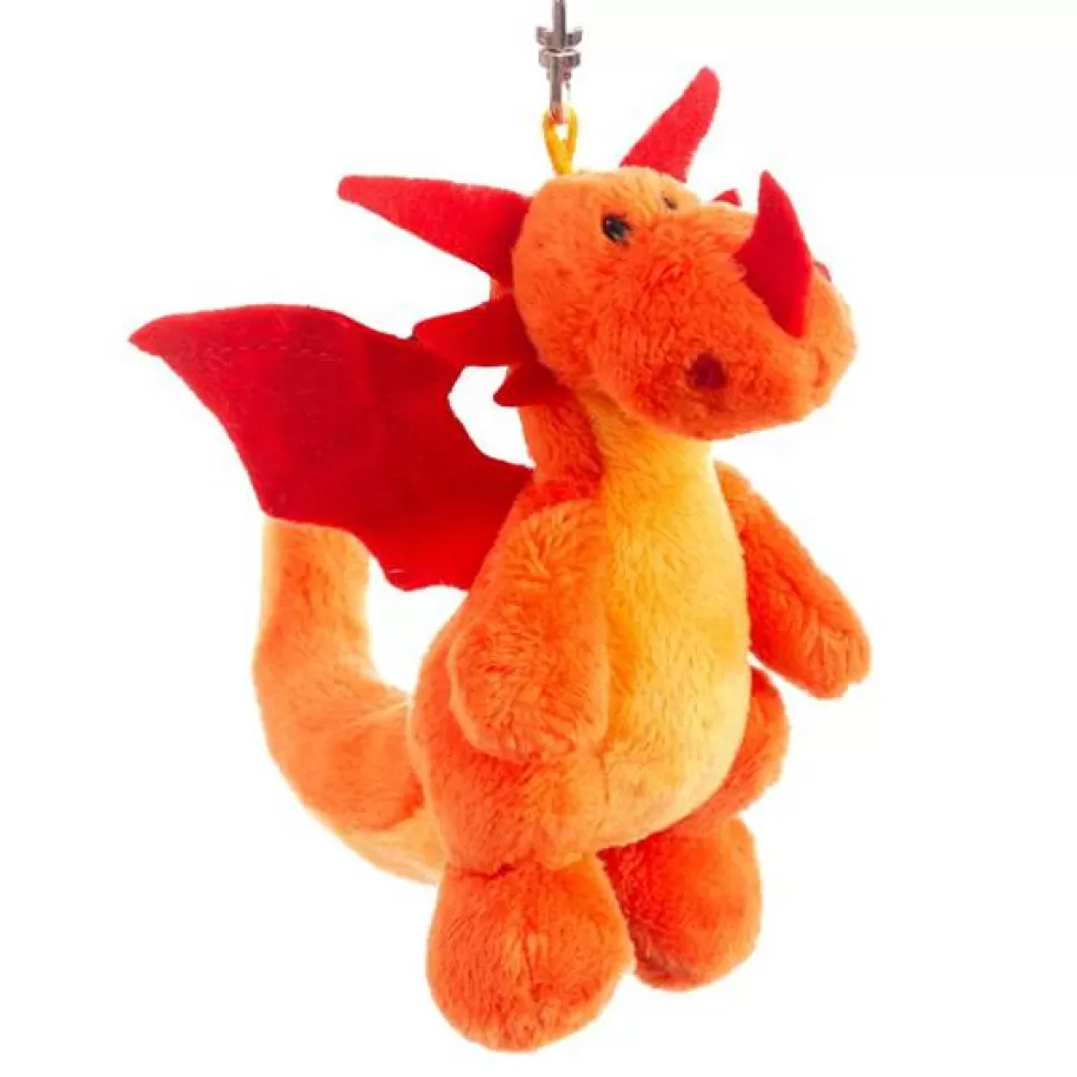 Discount Brinquedos Nici Chaveiro Nici Dragao Laranja 10 Cm