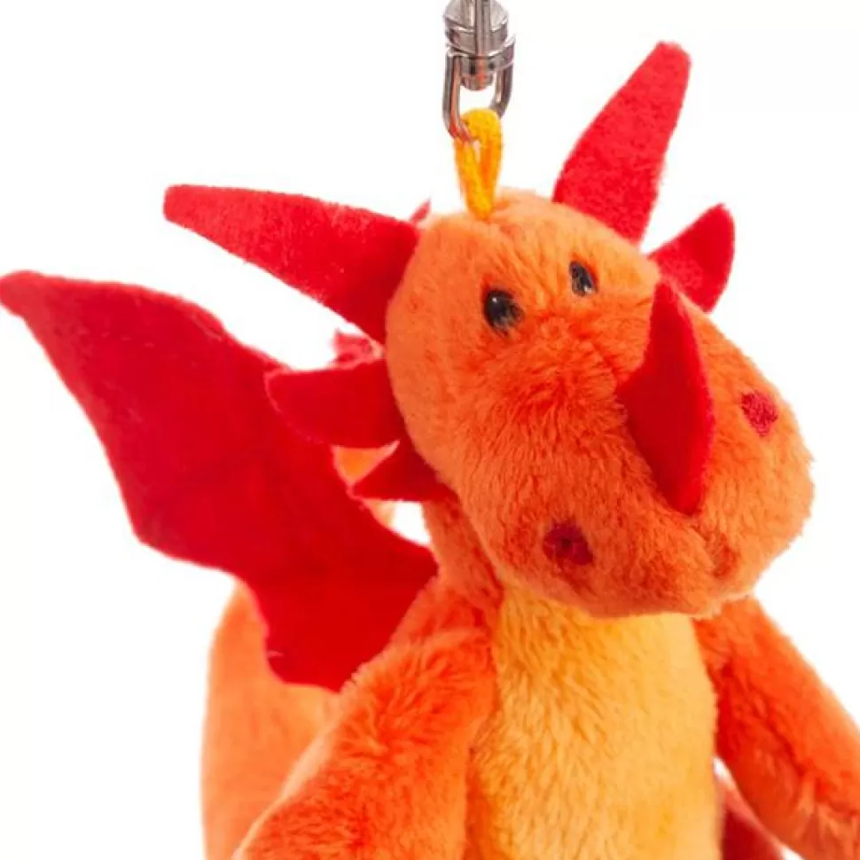 Discount Brinquedos Nici Chaveiro Nici Dragao Laranja 10 Cm