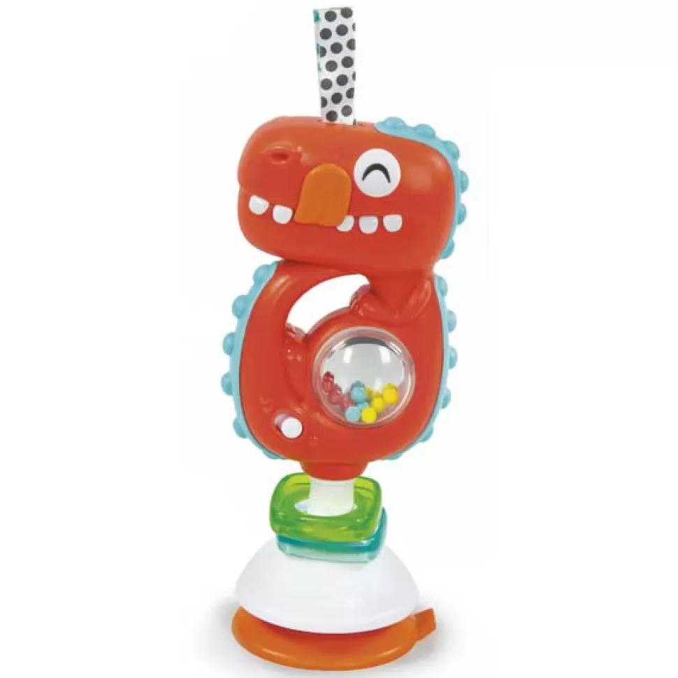Brinquedos Clementoni Chocalho Dino Musical Com Ventosa< Brinquedos De Dinossauros