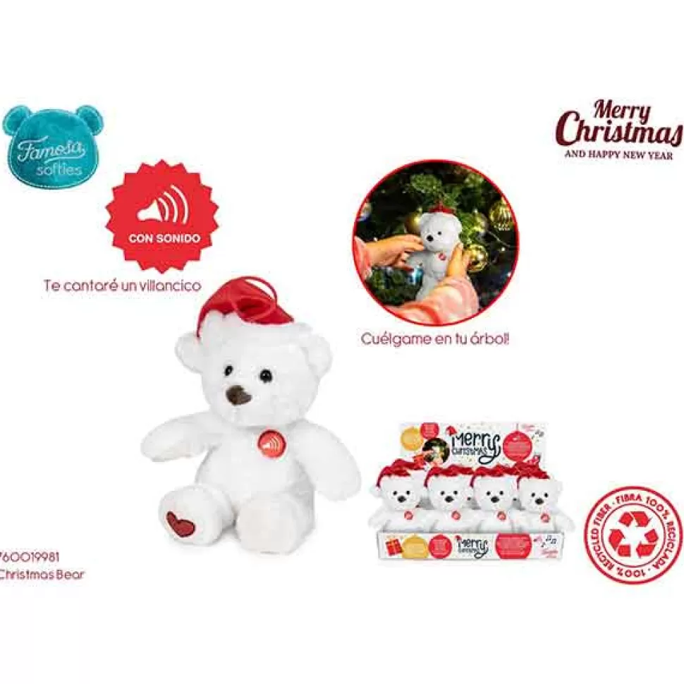 Flash Sale Brinquedos Famosa Christmas Bear