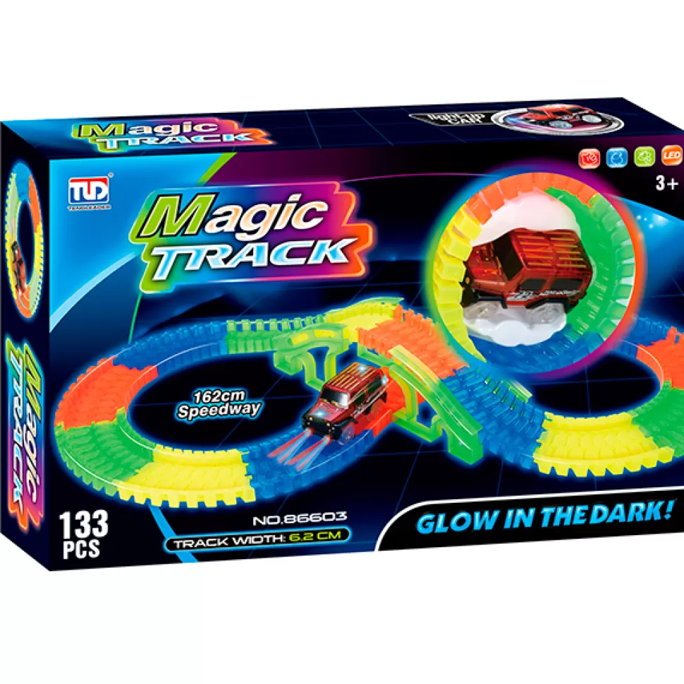 * Circuito Pista Magica Pistas Com Carro< Brinquedos De Carros