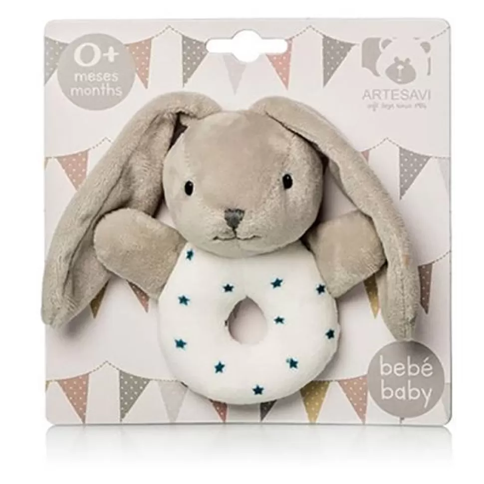 Sale Brinquedos Artesavi Coelhinho Circular Estrelas Azuis 12Cm