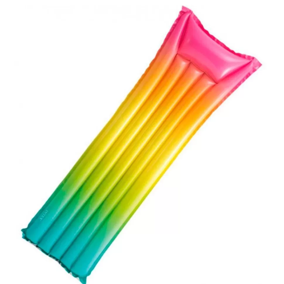 Brinquedos Intex Colchao Inflavel Rainbow 170Cm< Brinquedos Piscina