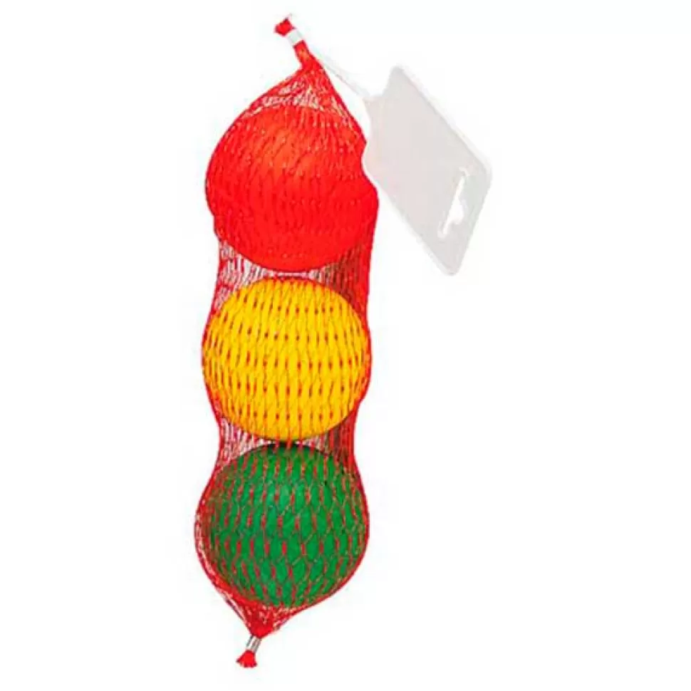 Brinquedos Androni Giocattoli Conjunto 3 Bolas Na Rede< Brinquedos Piscina