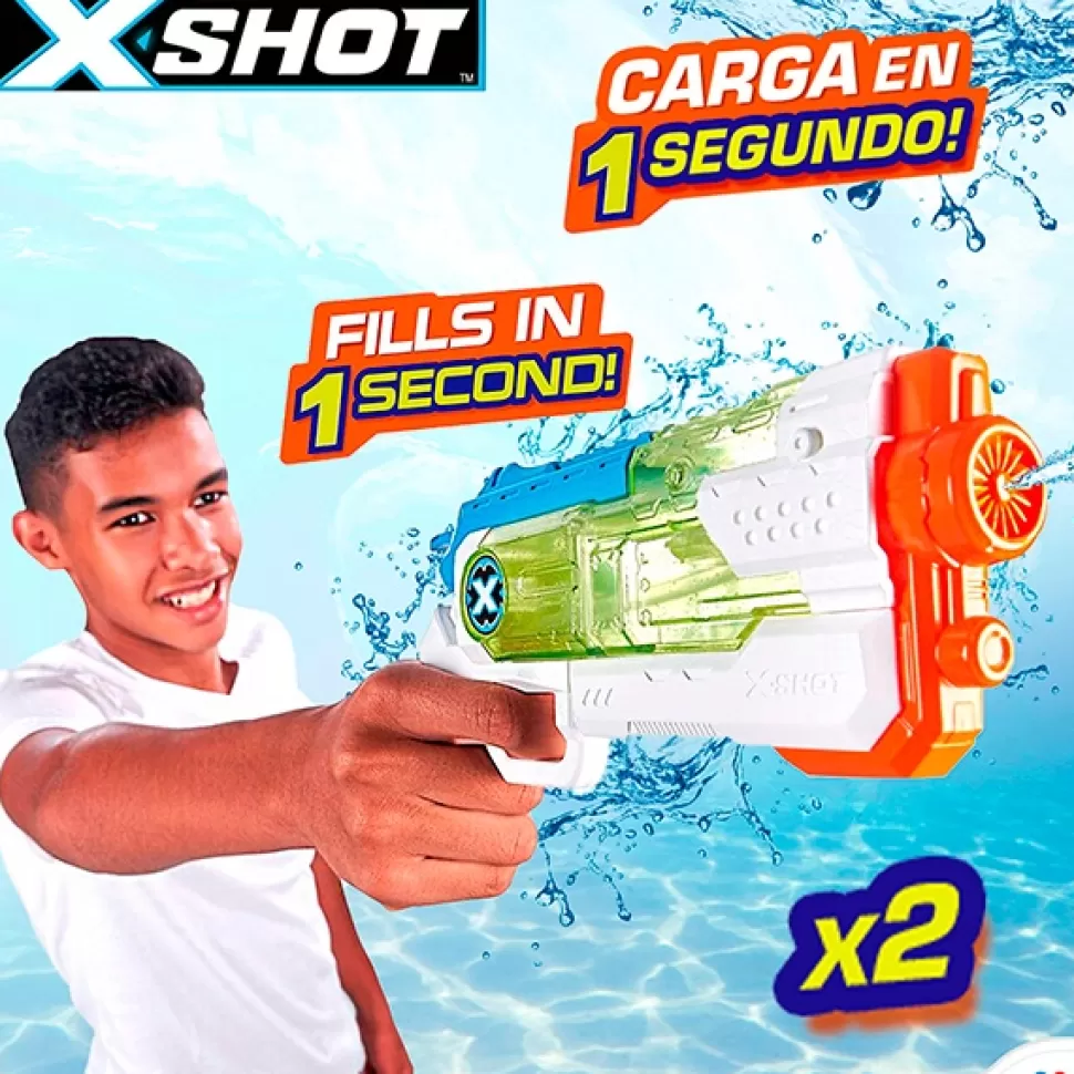Brinquedos Color Baby Conjunto De 2 Pistolas Agua X-Shot Water< Brinquedos Piscina