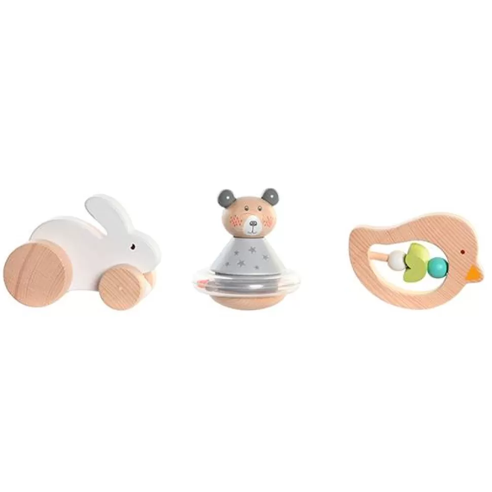 Brinquedos Item Conjunto De 3 Brinquedos De Madeira< Brinquedos De Madeira