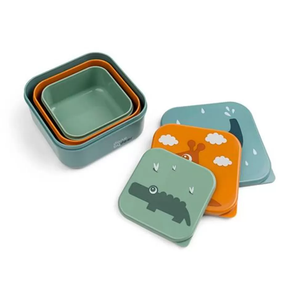 Brinquedos Done By Deer Conjunto De 3 Caixas Deer Friends< Brinquedos De Cozinha
