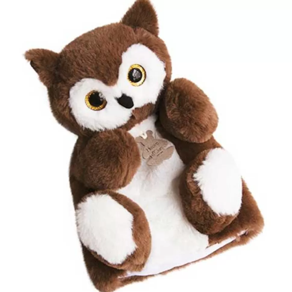 Fashion Brinquedos Doudou Et Compagnie Coruja Fantoche De Peluche