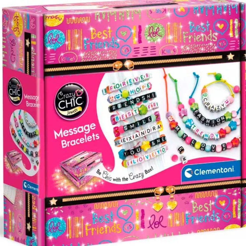 Best Sale Brinquedos Crazy Chic Crazy Chic Pulseiras Com Mensagem