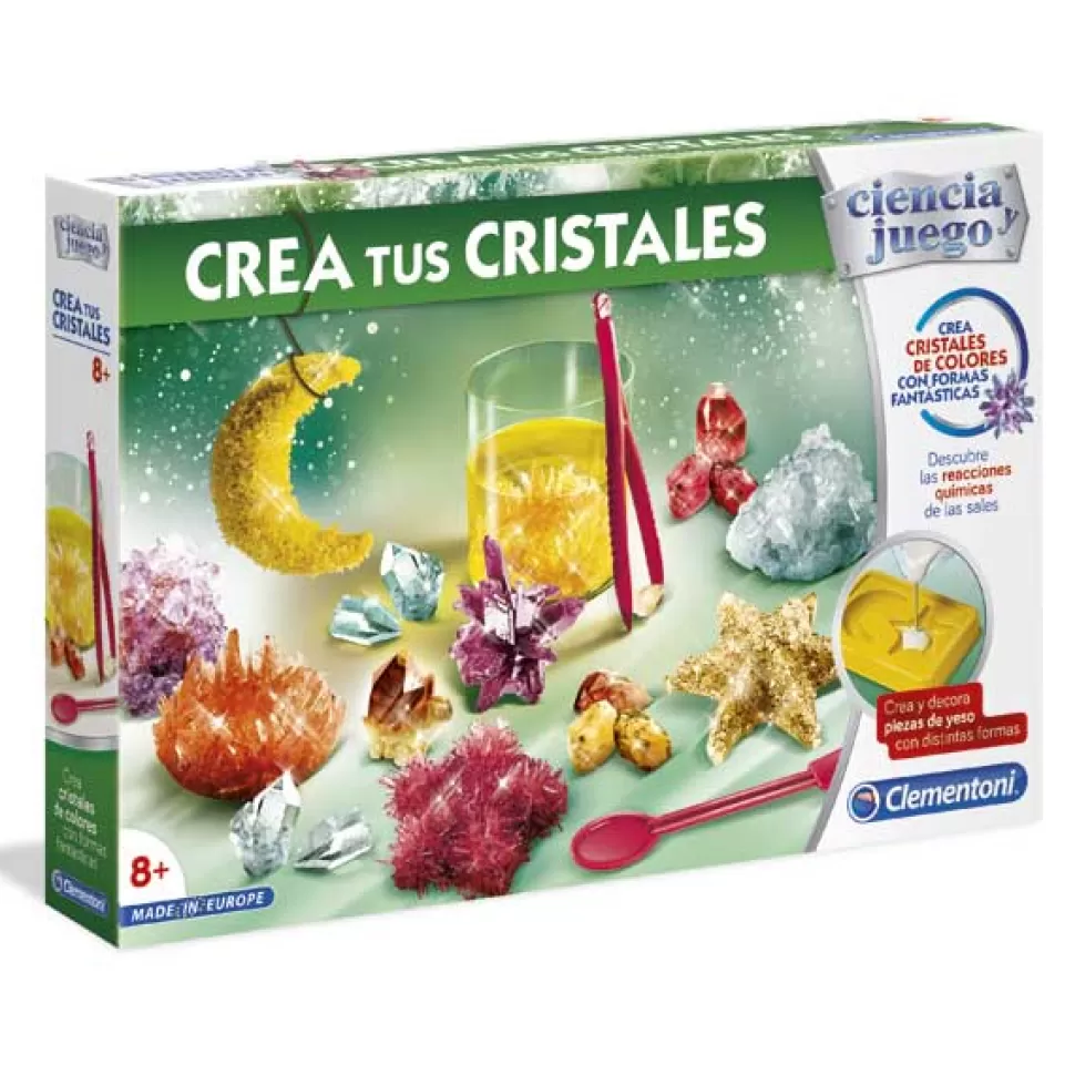 Brinquedos Clementoni Criar Seus Cristais< Brinquedos Científicos