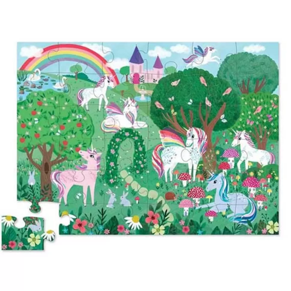 Brinquedos Crocodile Creek Crocodile Creek Puzzle 36P Unicorn< Brinquedos Unicórnios