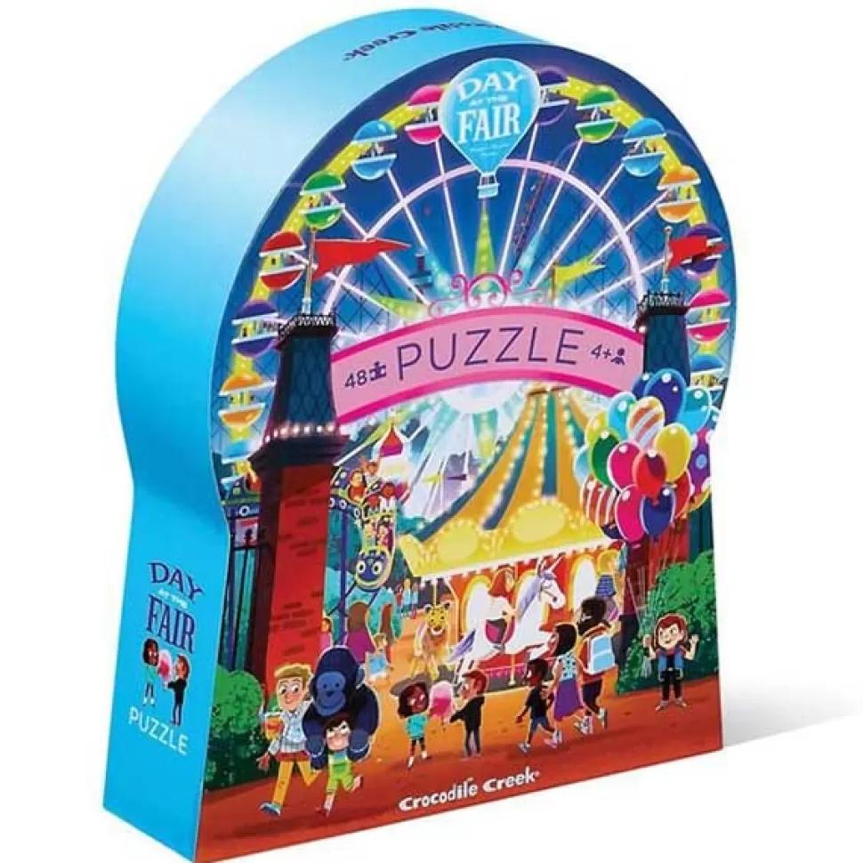 Outlet Brinquedos Crocodile Creek Crocodile Creek Puzzle 48P Dia Na Feira