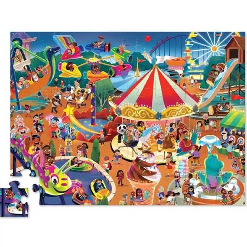 Outlet Brinquedos Crocodile Creek Crocodile Creek Puzzle 48P Dia Na Feira