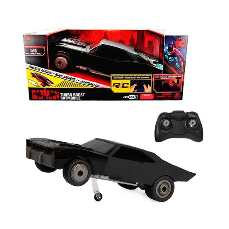 Brinquedos DC Comics Dc Comics Batmobile Batman Rc< Brinquedos Super-Heróis