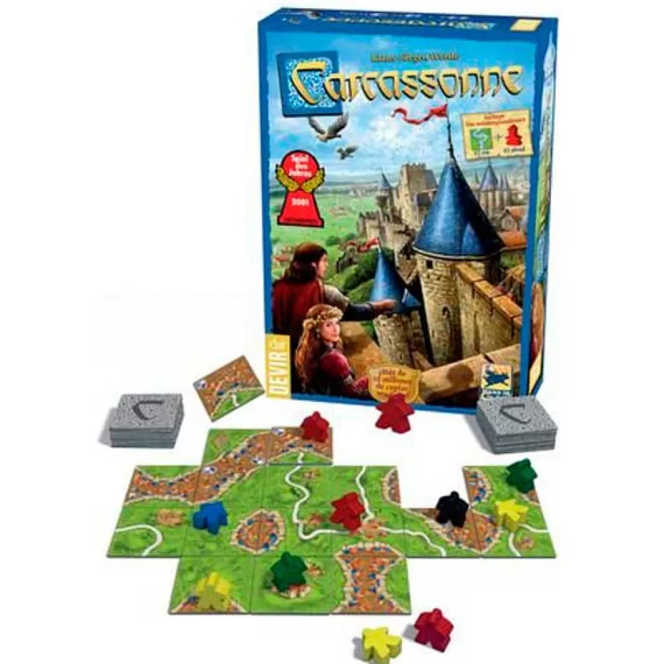 Sale Brinquedos Devir Devir Jogo De Tabuleiro Carcassonne