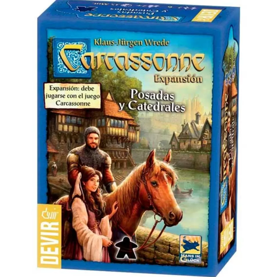 Discount Brinquedos Devir Devir Jogo De Tabuleiro Carcassonne Expansao Pousadas E Catedrais