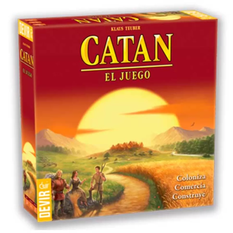 Fashion Brinquedos Devir Devir Jogo De Tabuleiro Catan