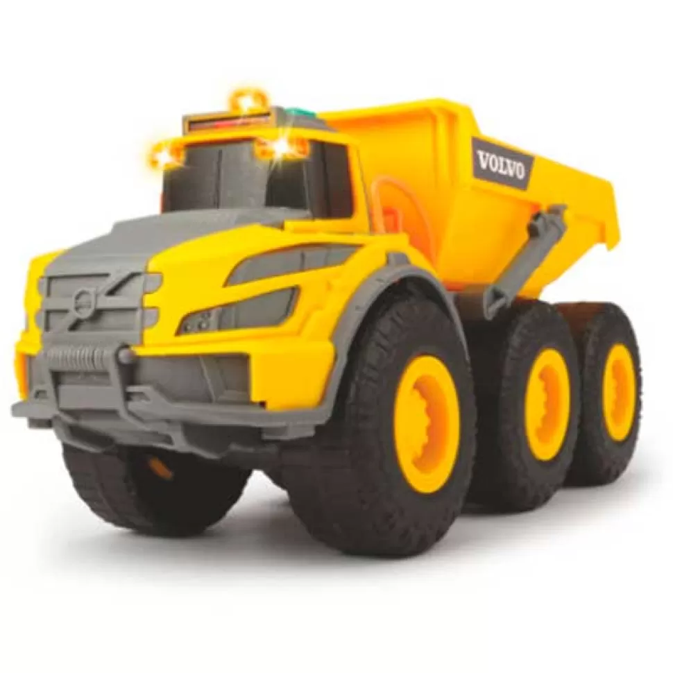 Brinquedos Dickie Dickie Caminhao Basculante Volvo Luz E Sons 23Cm< Brinquedos De Camiões